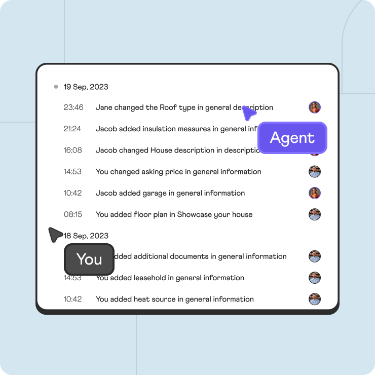 Collaborate & track in real time